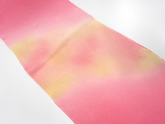 未使用品　正絹　縮緬地　帯揚げ